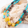 Agave Mixed Stone Statement Necklace - Barse Jewelry