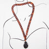 Amber Link Necklace - Barse Jewelry
