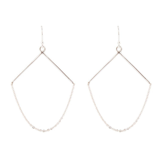 Chained Up Sterling Silver Earrings