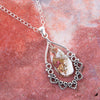 Lace Purple Matrix Pendant Necklace - Barse Jewelry