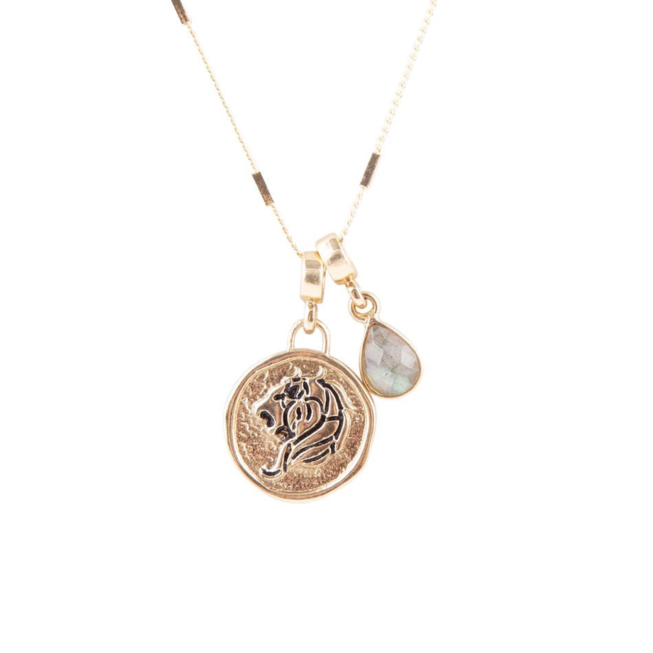 Leo Zodiac Charm Bangle