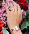 Shine Bright Mother of Pearl Cuff Bracelet - Barse Jewelry