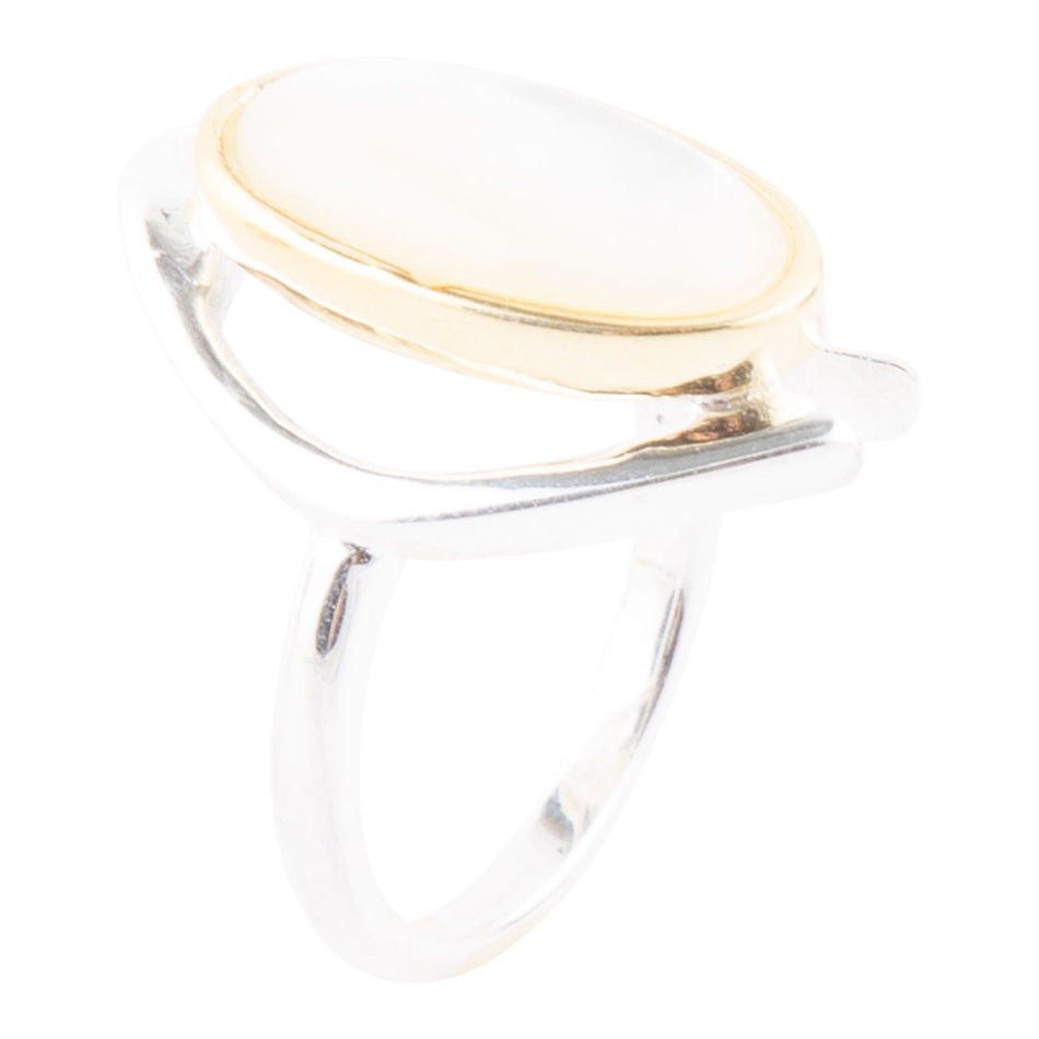 Shine Bright Mother of Pearl Ring – Barse Jewelry