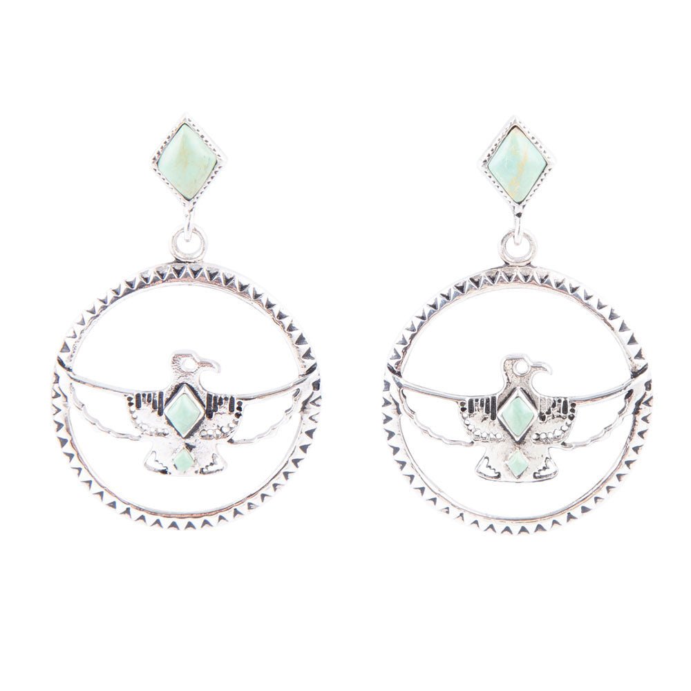 Thunderbird Sterling Silver Earrings – Barse Jewelry