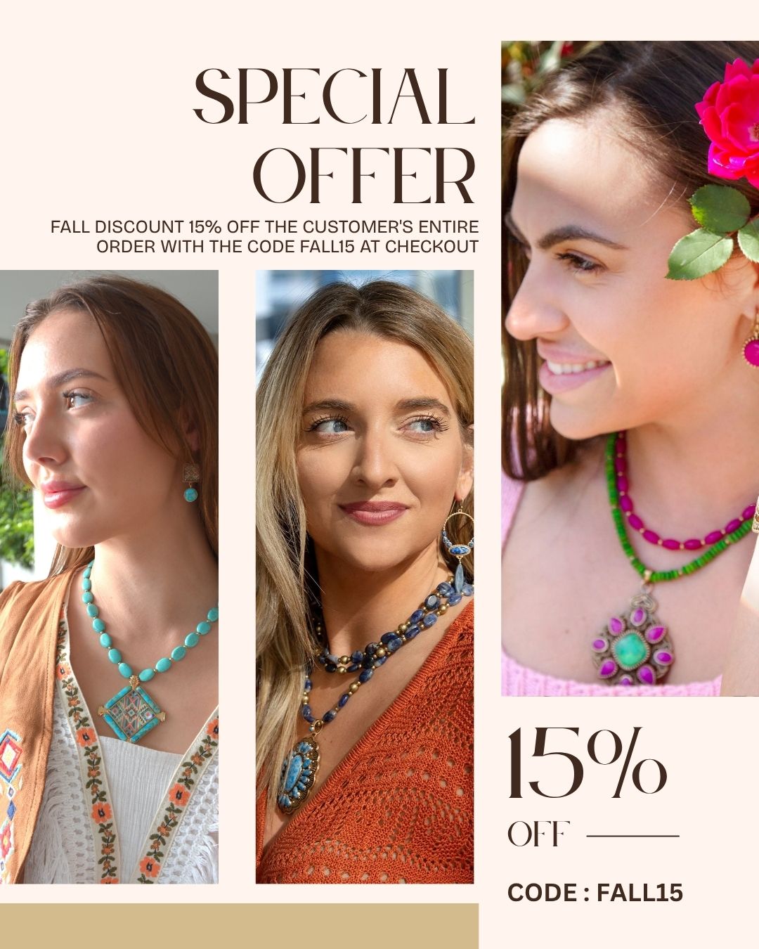 Celebrate the Season in Style with Barse Jewelry’s FALL SALE — 15% Off Everything! 🍂 - Barse Jewelry