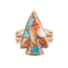 Painted Arrow Ring