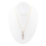 Mother of Pearl Slab Necklace