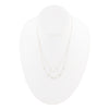 Calming Presence White Howlite and Sterling Silver Necklace