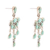 Durango Blue Turquoise Sterling Silver Post Drop Earrings