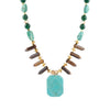 Grotto Blue Turquoise Statement Necklace