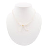Freshwater Pearl Bow Golden Necklace