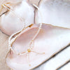 Freshwater Pearl Bow Golden Necklace