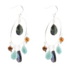 Ajo Abalone Sterling Silver Circle Earrings - Barse Jewelry