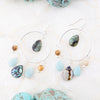 Ajo Abalone Sterling Silver Circle Earrings - Barse Jewelry