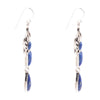 Albie Blue Lapis and Sterling Silver Drop Earrings - Barse Jewelry