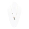 Alpine Green Seraphinite and Golden Necklace - Barse Jewelry