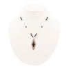 Anemone Long Diamond Black Onyx and Sterling Silver Necklace - Barse Jewelry