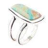 Art Blue Turquoise and Sterling Silver Statement Ring - Barse Jewelry