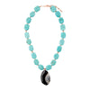 Back to Blue Turquoise Magnesite Necklace - Barse Jewelry
