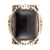Black Onyx Mixed Metal Statement Ring - Barse Jewelry