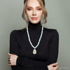 Blue Amazonite Sterling Silver Pendant Necklace - Barse Jewelry