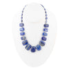 Blue Lapis Sterling Silver Statement Necklace - Barse Jewelry