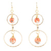 Canyon Blue Magnesite Double Drop Earrings - Barse Jewelry