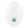 Corinth Blue Turquoise Pendant Necklace - Barse Jewelry