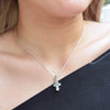 Cross of Love Sterling Silver Pendant Necklace - Barse Jewelry