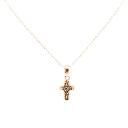 Cross of Love Sterling Silver Pendant Necklace - Barse Jewelry
