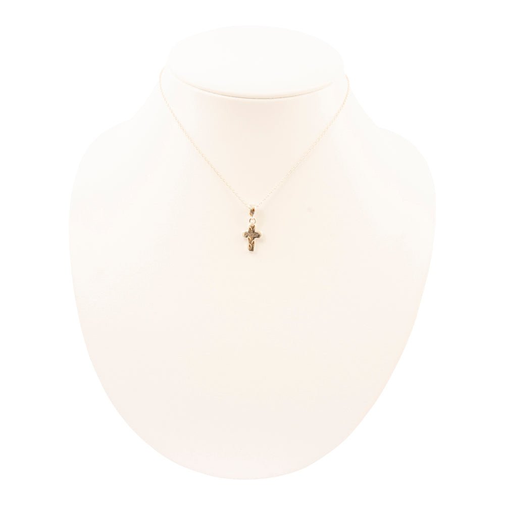 Cross of Love Sterling Silver Pendant Necklace - Barse Jewelry