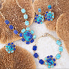 Duality Blue Lapis and Turquoise Golden Braclet - Barse Jewelry