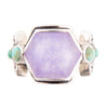 Emile Purple Quartz and Blue Turquoise Sterling Silver Ring - Barse Jewelry
