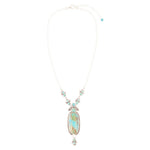 Emile Sterling Silver and Blue Turquoise Pendant Necklace - Barse Jewelry