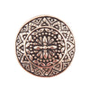 Engraved Gold Bronze Statement Rings - Barse Jewelry