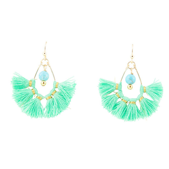 Green Frilled About Spring Golden Earring