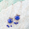 Go West Blue Lapis and Sterling Silver Drop Earrings - Barse Jewelry