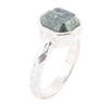 Hammered Green Seraphinite Sterling Silver Ring - Barse Jewelry