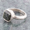 Hammered Green Seraphinite Sterling Silver Ring - Barse Jewelry