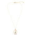 Henley Blue Abalone Golden Pendant Necklace - Barse Jewelry