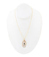 Henley Grey Abalone Golden Pendant Necklace - Barse Jewelry