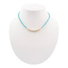 Hepburn Blue Magnesite Golden Necklace - Barse Jewelry
