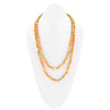 Immeasurable Orange and Lime Wrap Necklace - Barse Jewelry