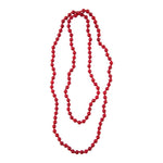 Immeasurable Red Howlite Wrap Necklace - Barse Jewelry