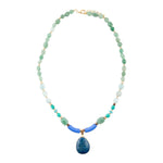 Isla Blue Jasper Pendant Necklace - Barse Jewelry
