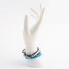 Jett Black Onyx and Blue Magnesite Bracelet Set - Barse Jewelry