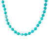 Love Knots Blue Turquoise Necklace