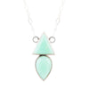 Lahana Blue Chrysoprase Sterling Necklace - Barse Jewelry