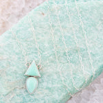 Lahana Blue Chrysoprase Sterling Necklace - Barse Jewelry