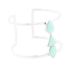 Lahana Green Chrysoprase Sterling Silver Statement Cuff Bracelet - Barse Jewelry